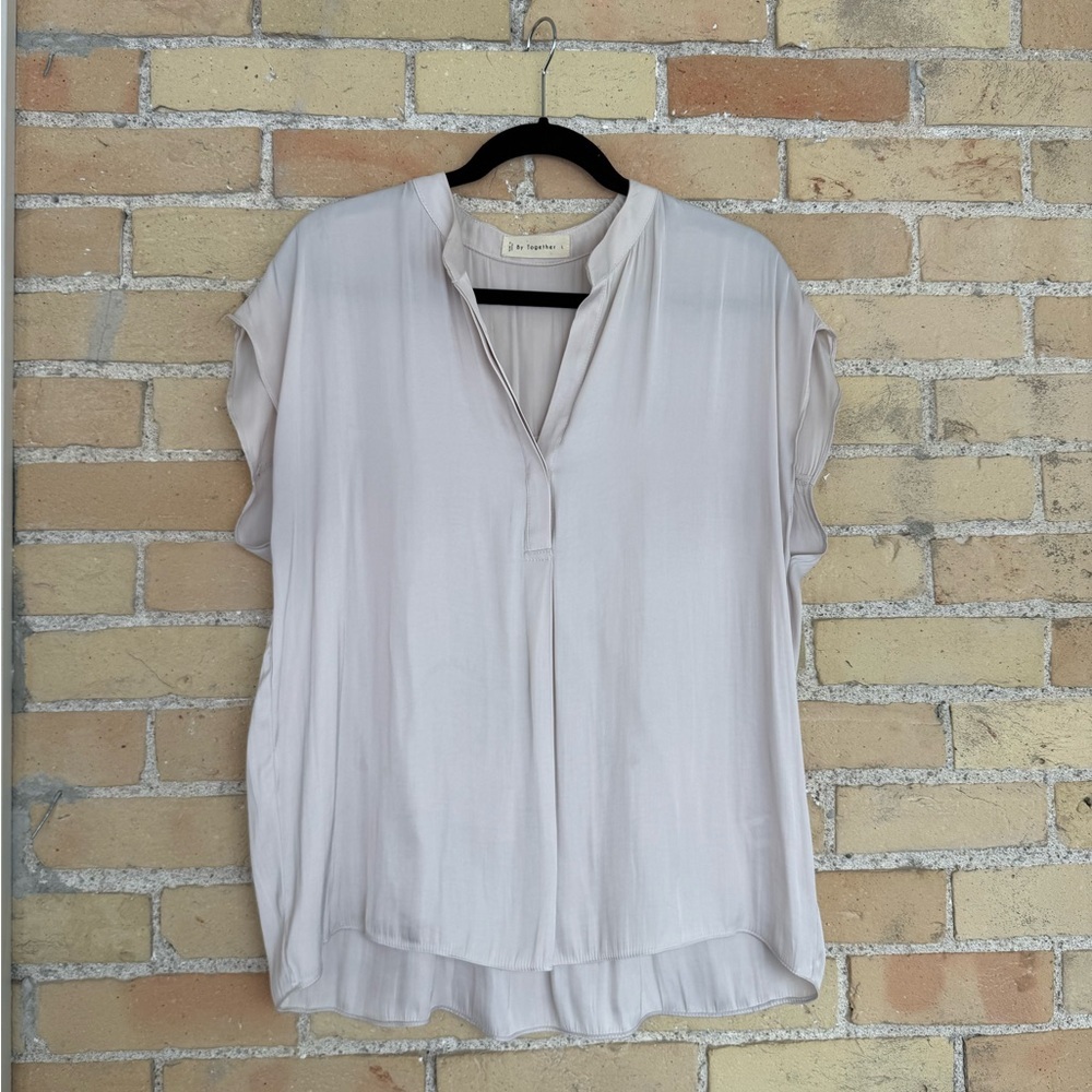 By Together Henley Style Blouse